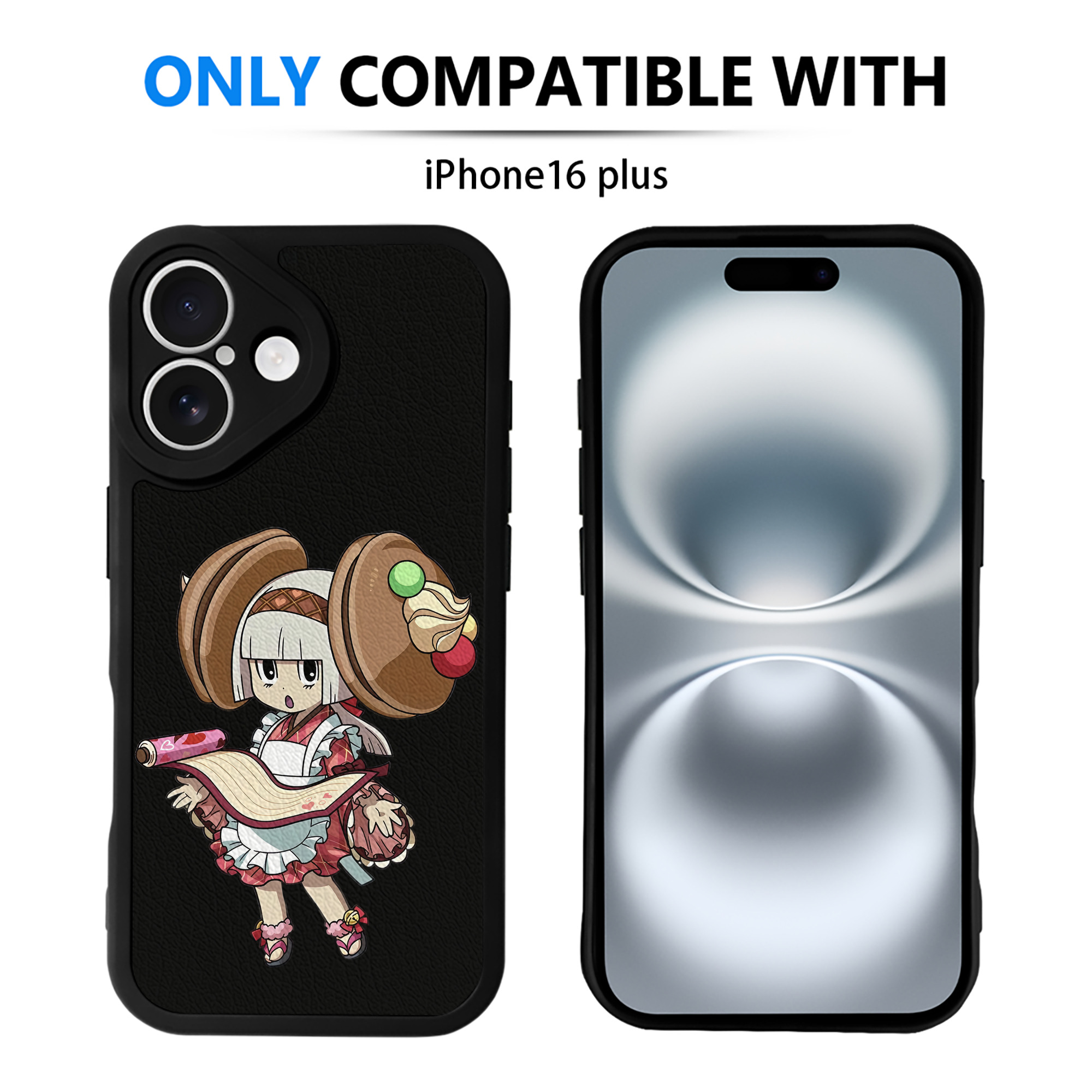 （画像用） 妖怪ウォッチ Yo-kai Watch 【iPhone 16シリーズ対応】シリコンスマホケース（レザー調） 材質：シリコン